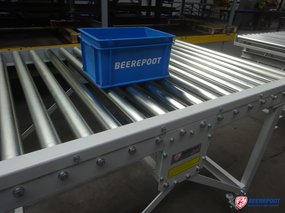 Aanvoerbanen laminop tegels